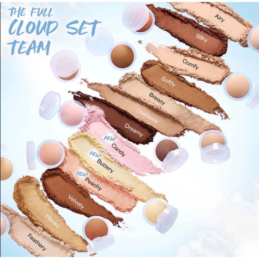 Kosas Cloud Set Powder + BB Burst Tint Gel Cream | Dreamy/Rich + Deep 40 | NIB - Picture 7 of 7